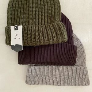 NWT Fawler Unisex Beanie Bundle